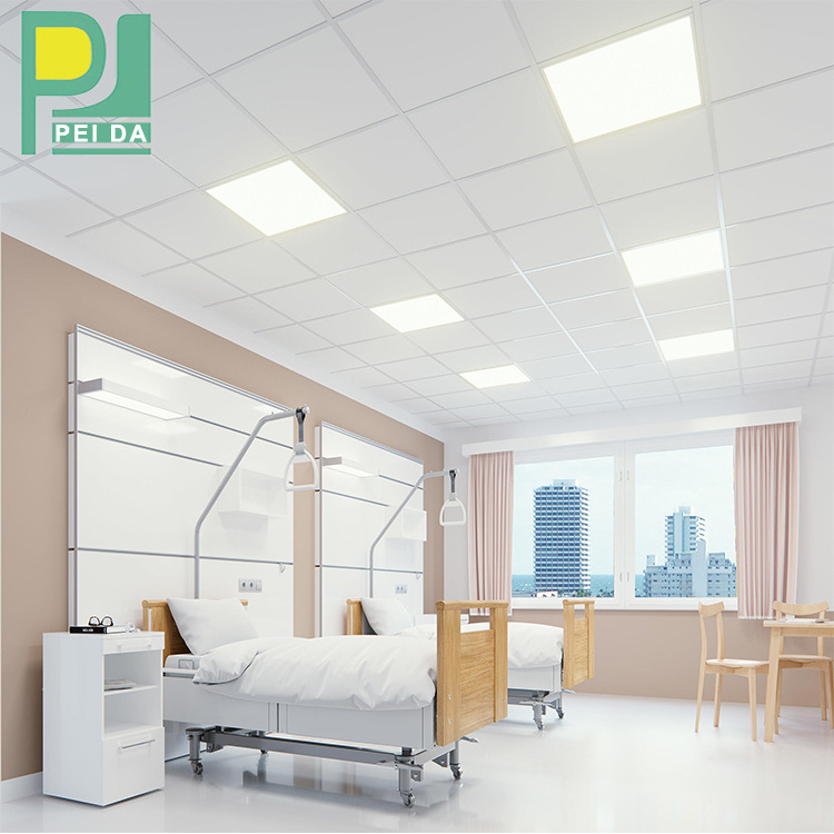 Export Fireproof Finish Materials Aluminum False Ceiling Hospital 60x60