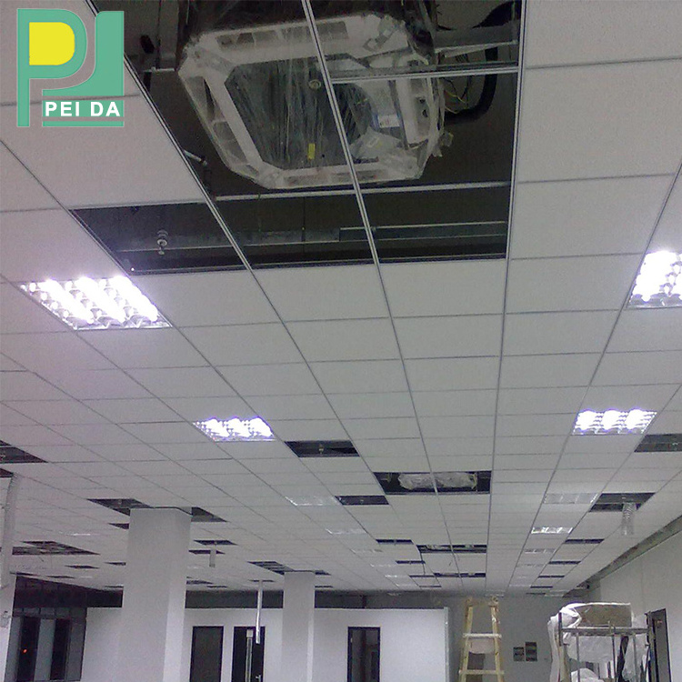 7.0 Pvc Gypsum Ceiling Tiles With Aluminium Foil Back