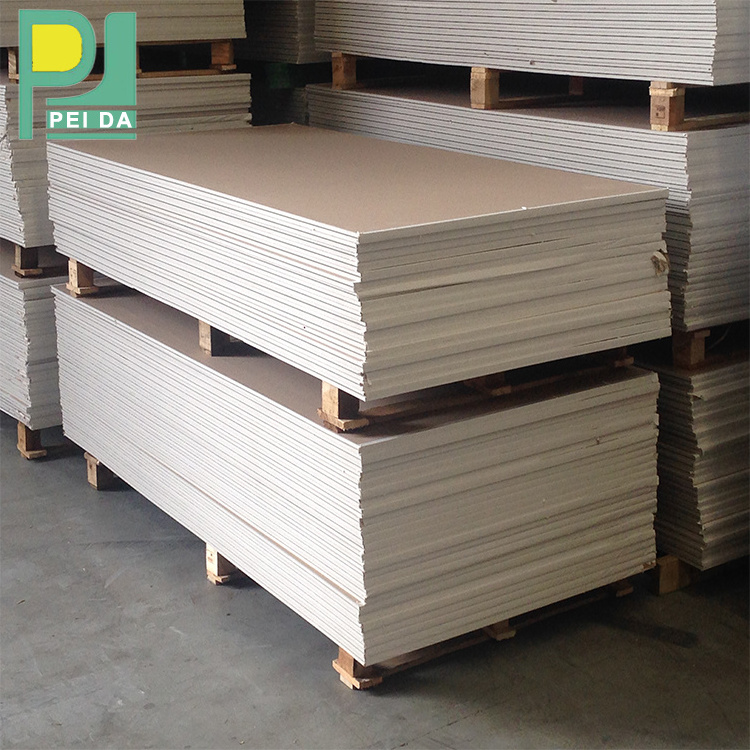 Vinyl Coated Tapered Plaster Moisture Resistance Drywall Gypsum Boards