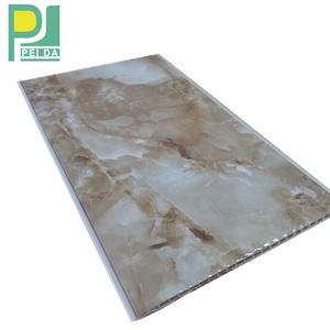 Guangzhou Marble Pattern Pvc Ceiling Wall Covering Panels Designs For Bedroom