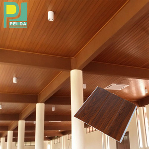 Interior Design Materials Faux Plafond Suspended Insulated Roof PVC Ceiling Panels