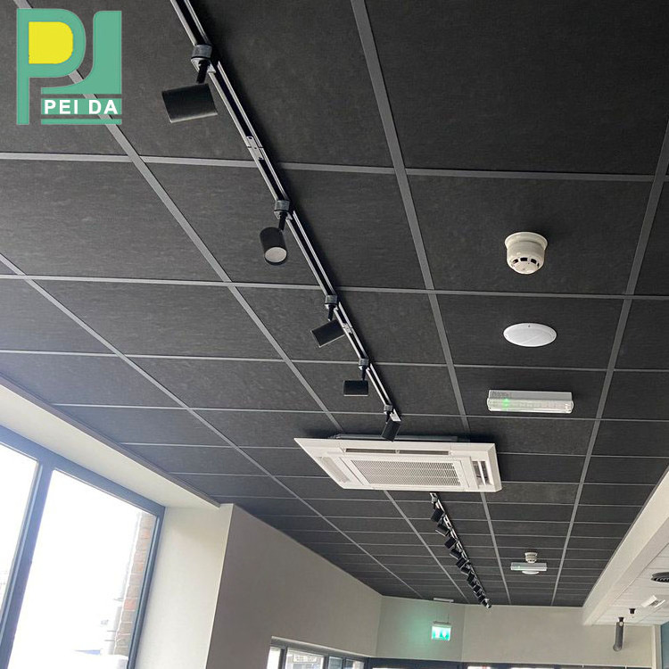 Direct Mineral Fiber Acoustical Suspended Ceiling Tile Board