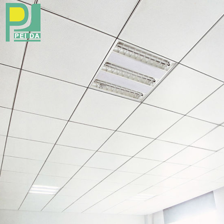 Export Fireproof Finish Materials Aluminum False Ceiling Hospital 60x60