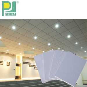 LC Payment Available Pvc Laminated Gypsum Ceiling Board Tiles