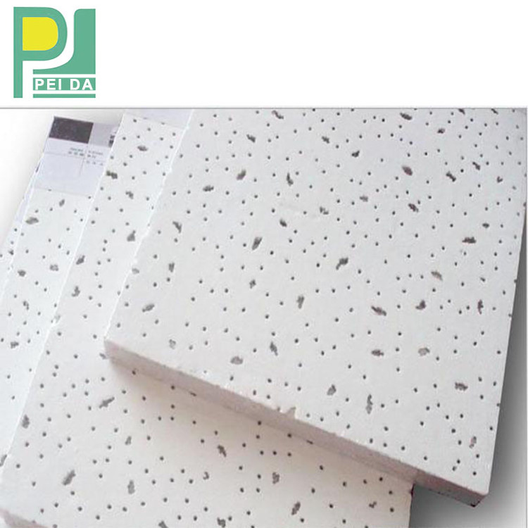 60 X 60 Mineral Fiber Acoustic Ceiling Tiles With Soundproofing