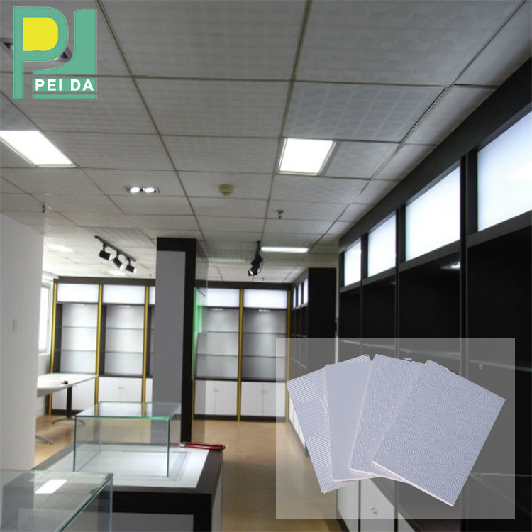 China Factory Price Laminated PVC Gypsum Ceiling & Wall Panel