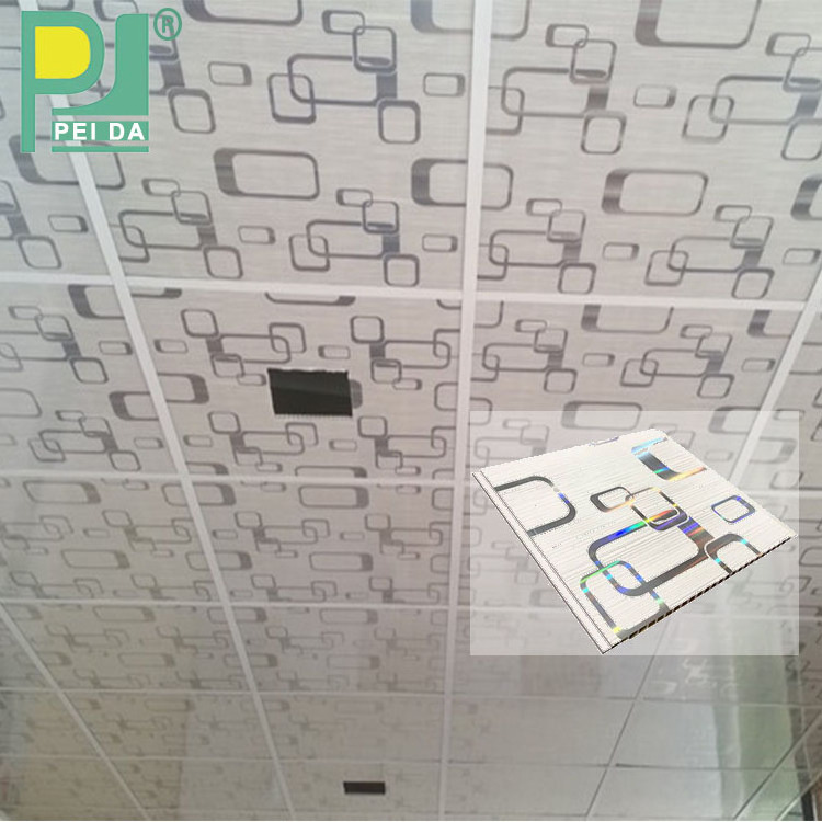 Spandrel Ceilings 3D Floor Tiles Flexible Ceilings Tiles PVC LC Payment