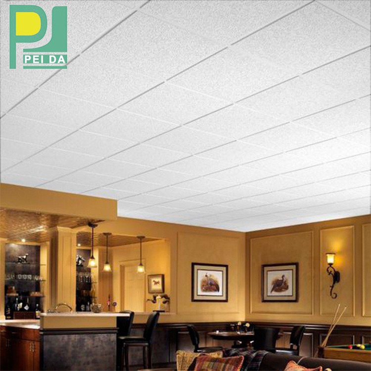 60 X 60 Mineral Fiber Acoustic Ceiling Tiles With Soundproofing Australian  Acoustic Suspended False