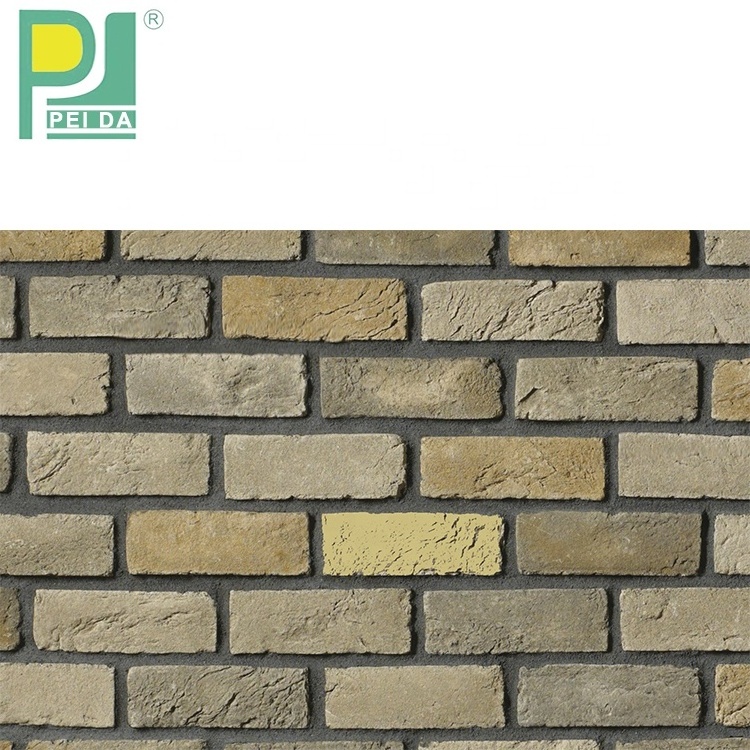 LC Payment 3D Wall Decoration Artificial  Bricks Exterior Faux Stone Panels