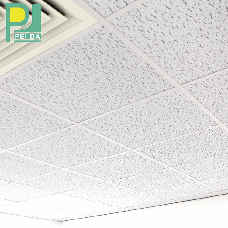 Acoustic Ceiling Design Mineral Fiber Sheet 12MM  Best Price