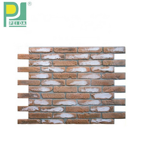 Rough Irregular Villa Roof Decoration Weather Resistant Integrated Brick Artificial  Stone Slate TileS