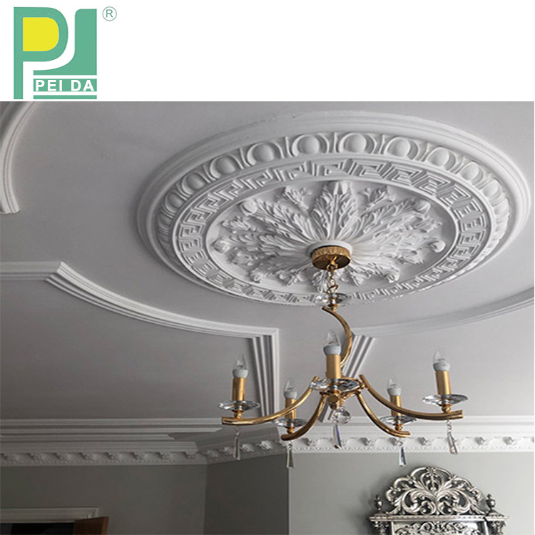 Gypsum Ceiling Medallion Ceiling Decoration