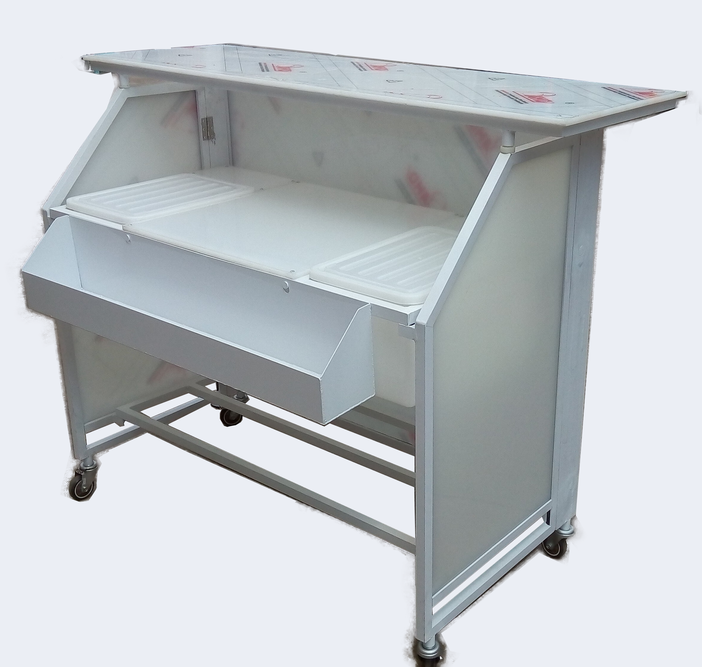 Professional mobile outdoor Plastic bar counter/portable bar counter/folding bar counter