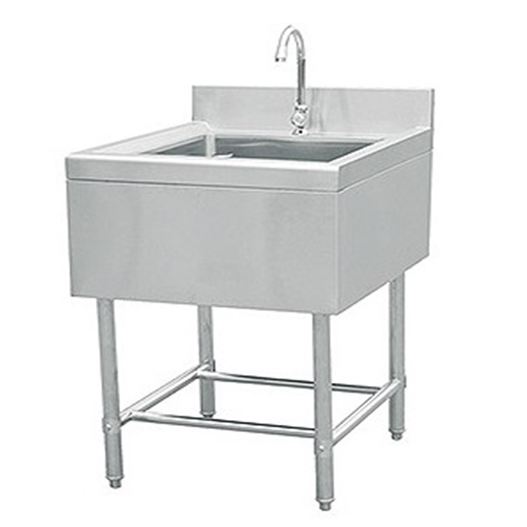 Custom commercial free standing stainless steel small kitchen sink for sale