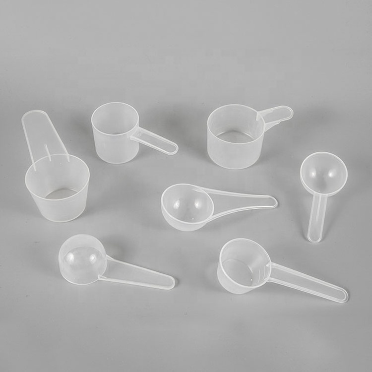 1g, 2g, 3g, 5g, 10g, 15g Full Size measuring scoop Food grade 30 cc measuring scoop plastic 10mg spoon