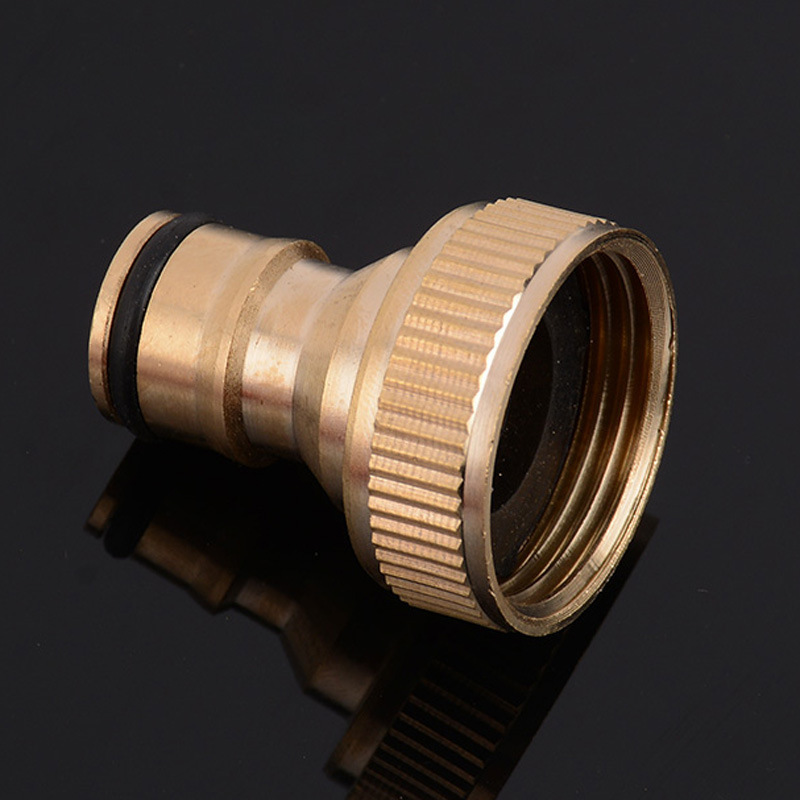 FXL Garden Irrigation 1/2 inch Female Thread Household Faucet Water Tap Brass Quick Water Connector Adapter