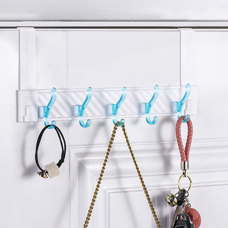 Over Door Hook clothes stands & shoe racks Door Hanger Towel Rack Coat Metal Hooks for Hanging Clothes Cabinet Door Bathroom Kit