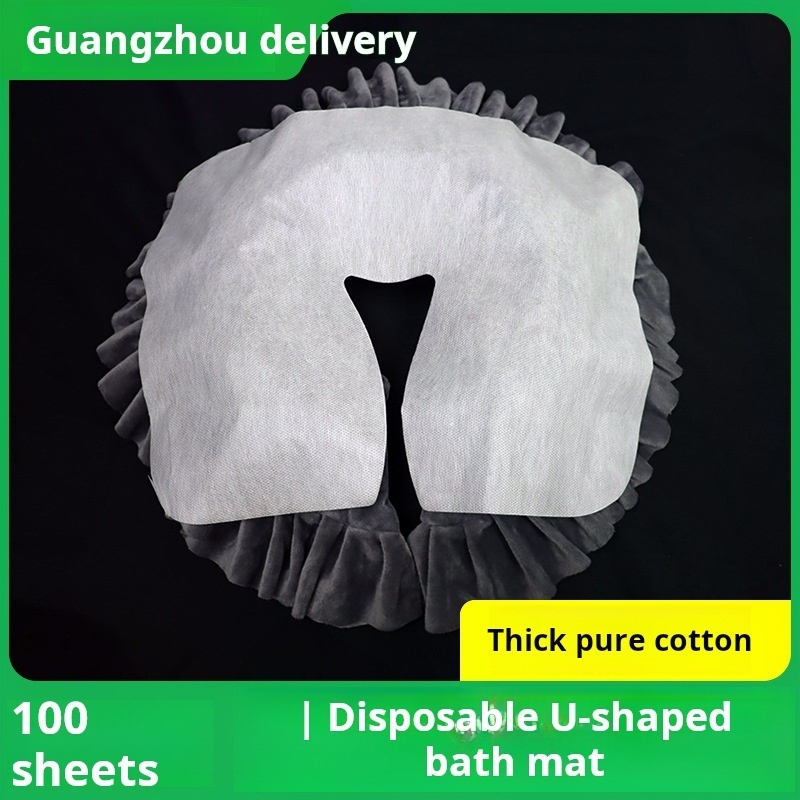 QJQ451 Beauty salon disposable hole towel non-woven massage bed head pillow cushion