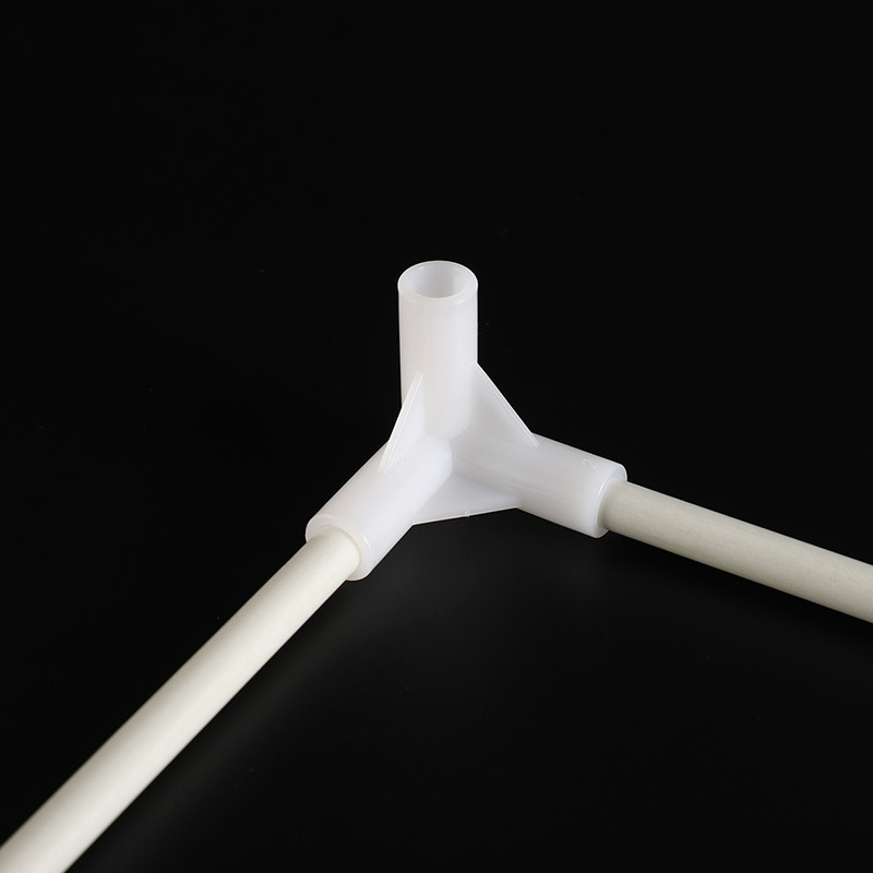 3Pcs 12mm Inner Diameter PVC Connector 60 90 120 135 Degree Tee Connector Straight Elbow Four Way Garden Water Pipe Connector