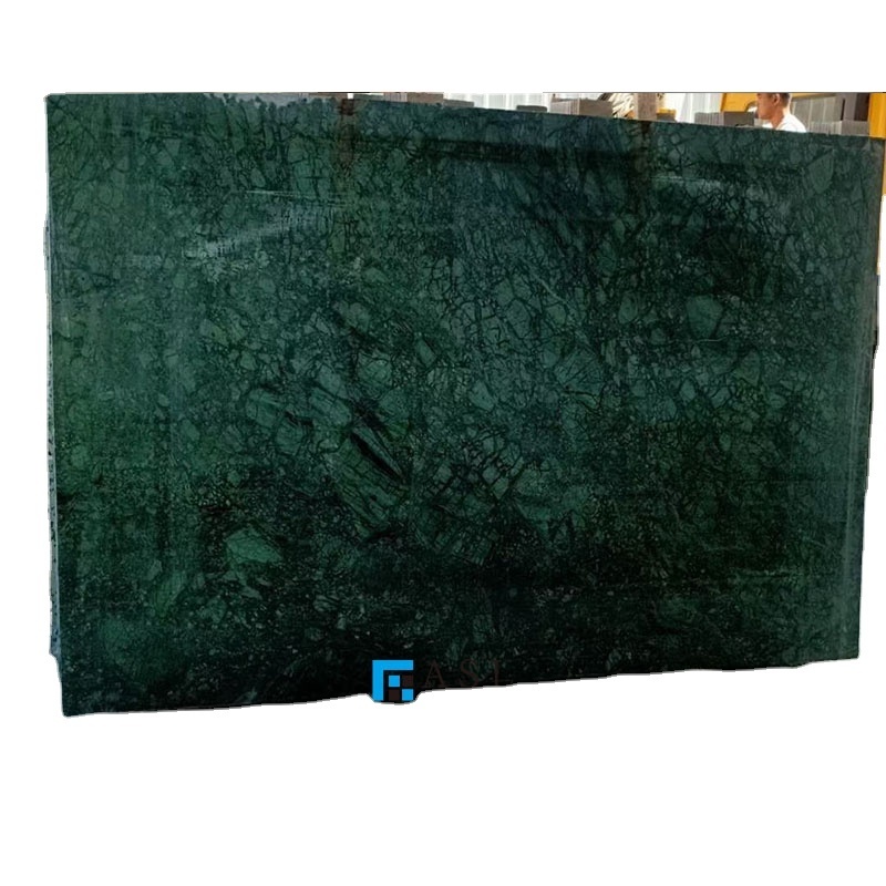 Indian  emerald green marble tiles verde guatemala guetemala empress Green Marble Slab