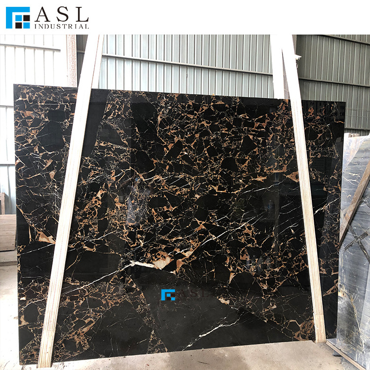 China wholesale calacatta gold portoro marble tiles natural Athens Golden Flower marble slab