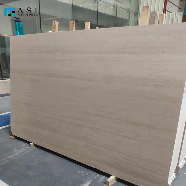 Fossil wood stone French wood grain white sandstone beige sandstone petrified white wooden travertine marble