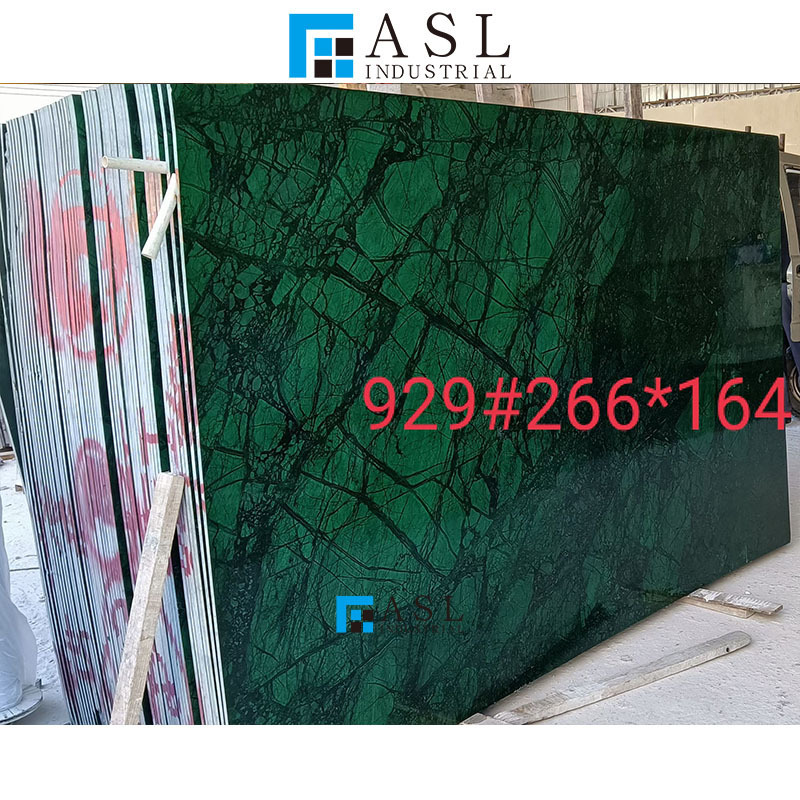 Indian  emerald green marble tiles verde guatemala guetemala empress Green Marble Slab