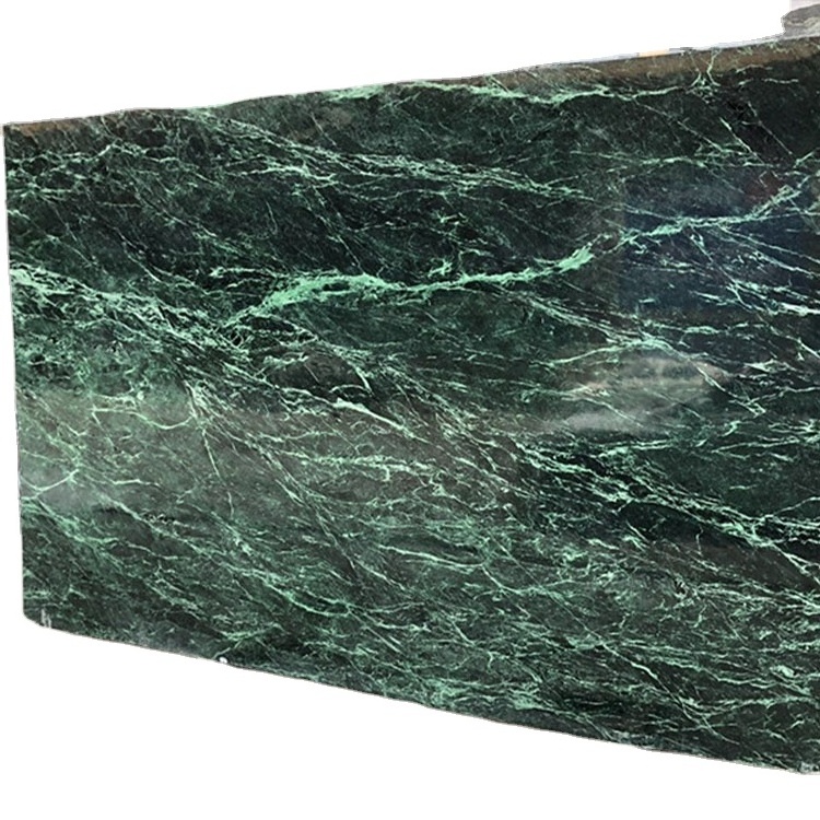 Factory direct emerald luminous green marble slab verde dark empress marble tile emperador green vert guatemala marble