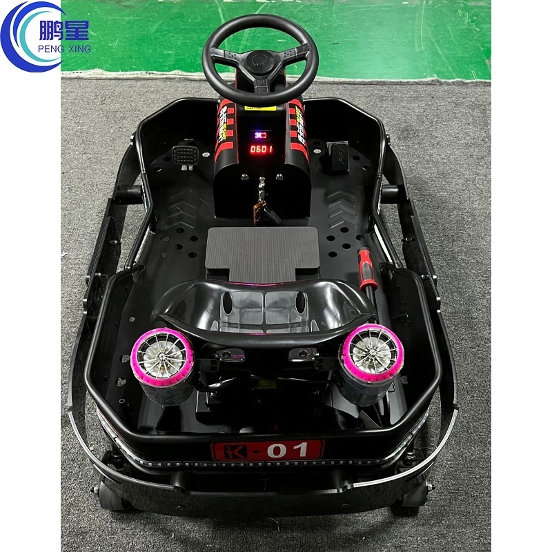 Pengxing Factory Direct 500W Go Kart Rent Drift Recreational Cart For Racing Electric Go Kart Kits For Kids Adults