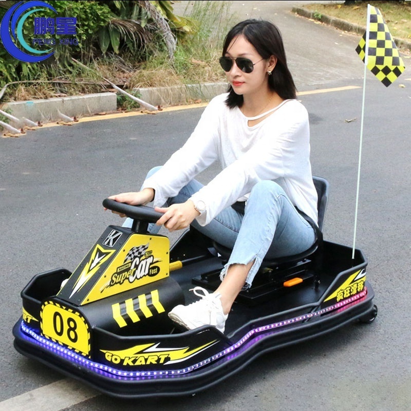 Pengxing 2022 Newest Crazy Electric Go Kart super drift kart 500w Go-kart with analog sound with light