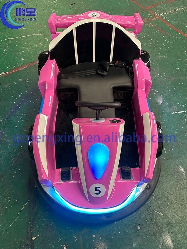 Pengxing Best price earn money bumper cars Kiddie Children Rotating Drift Ride amusement park electric bumper car