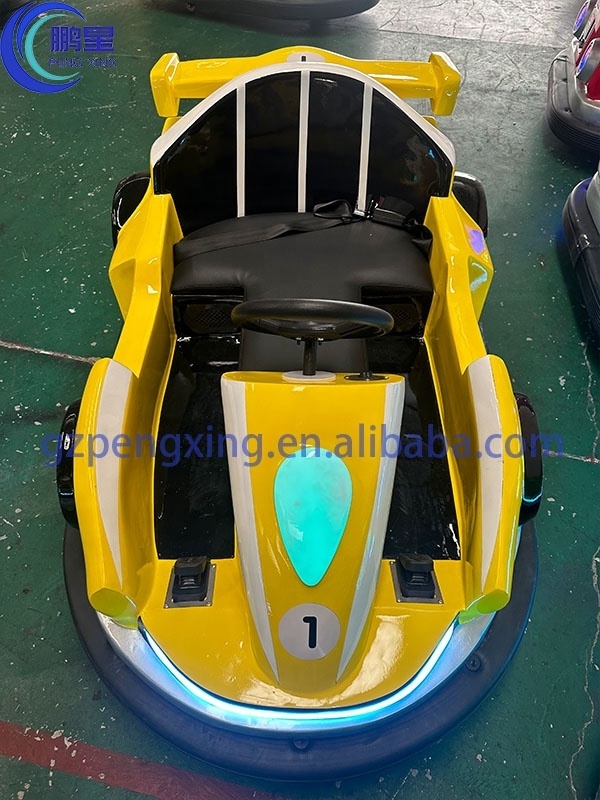 Pengxing Best price earn money bumper cars Kiddie Children Rotating Drift Ride amusement park electric bumper car