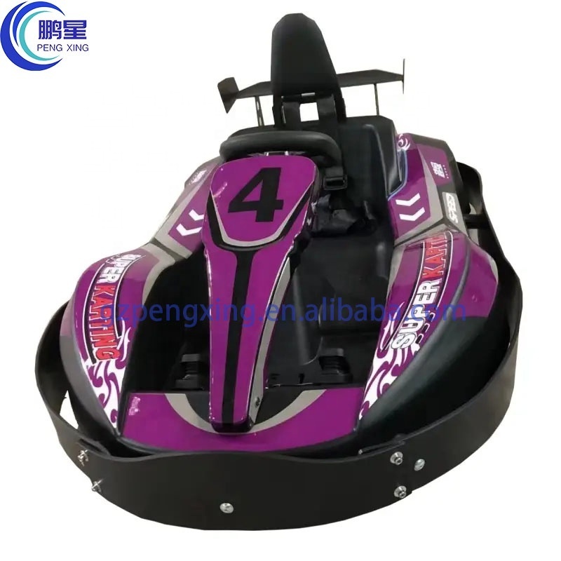 Pengxing Chinese Supplier Fast Speed Electric Karting Racing Grey Electric Karting go kart factory