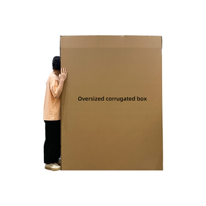 Customized Oversized corrugated packaging recyclable TV refrigerators air conditioners cardboard cartons transportation boxes