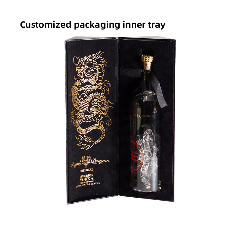 supplier luxury wine box paper perfume packaging custom price Hot stamping Printing Whisky Cardboard Gift folding Rigid Boxes