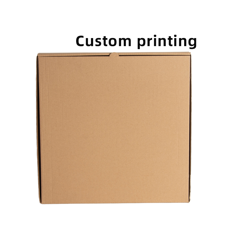 Wholesale Custom size Logo Printing Corrugated Pizza Packing Fast food restaurant takeout Paper Carton Box