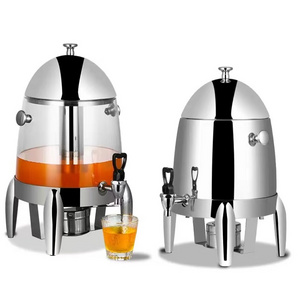 Wedding party Stainless Steel PC buffet hot milk dispensers Beverage Fruit Juice Dispenser hot Coffee Dispenser