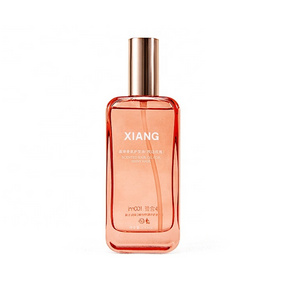 Eco-friendly luxury  pink 100ml glass perfume serum spray hair oil bottle