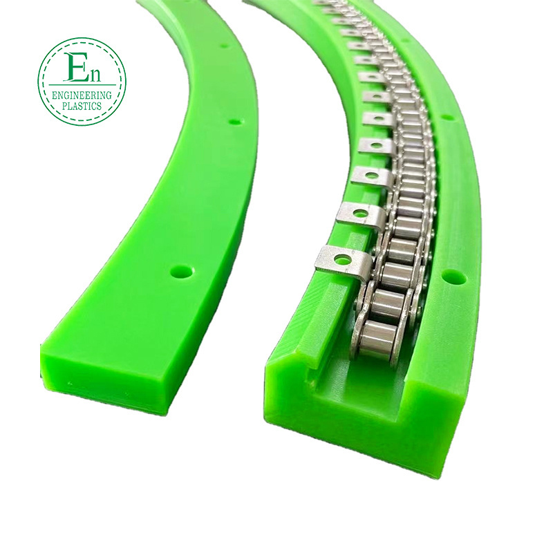 Hot selling Guia linear good wear resistance pom plastic guide rail   uhmwpe engineering plastic circular rail