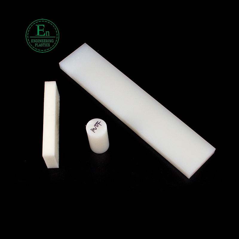 PTFE Customized white PP boards are complete in specifications and sufficient in stock. Welcome to consult PVDF rod processing