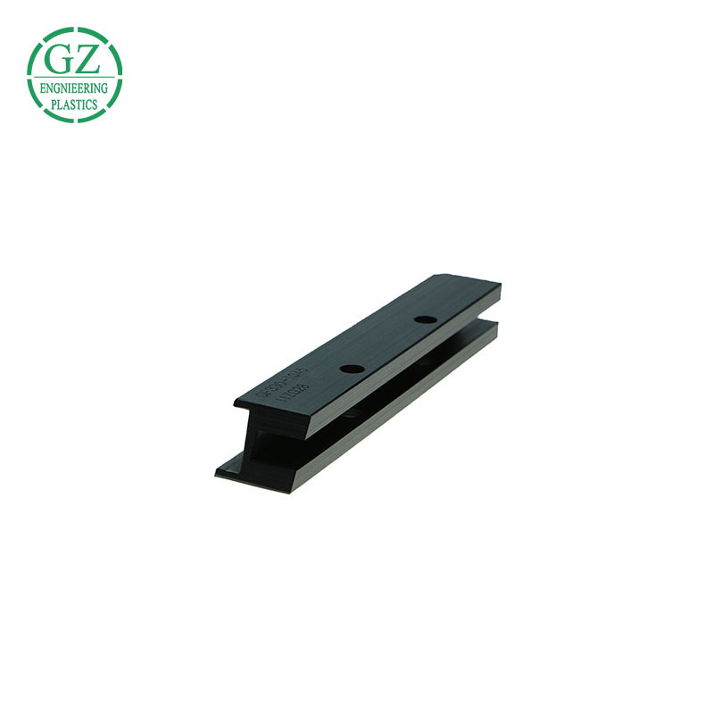 Customized low friction plastic guides good wear resistance H and V track roller guide rail