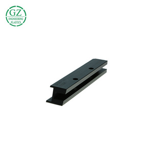 Customized low friction plastic guides good wear resistance H and V track roller guide rail