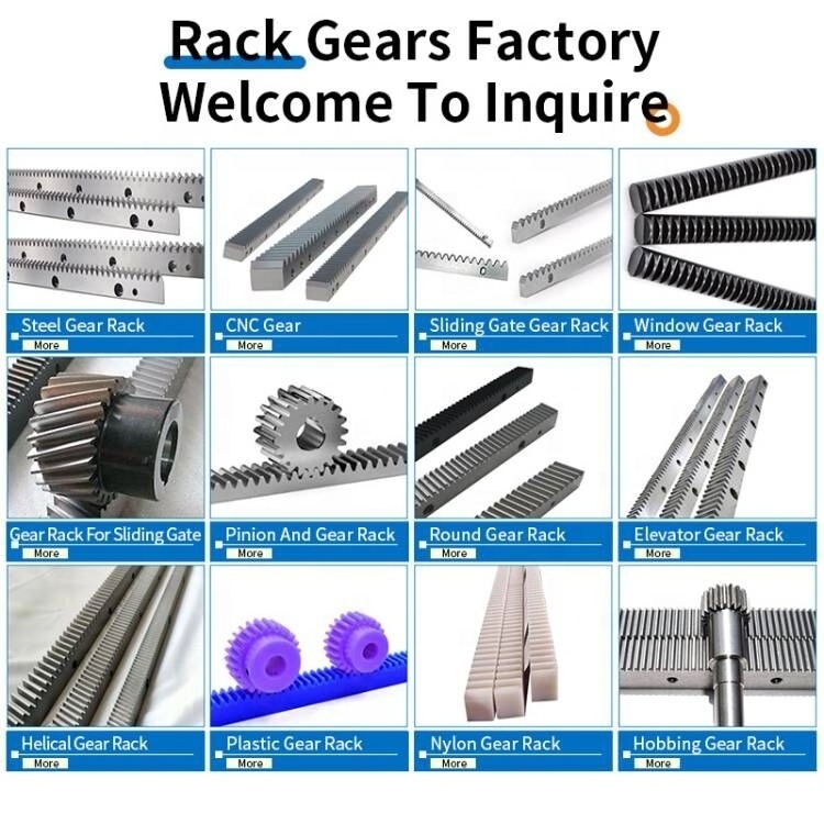 Professional supply cnc flexible nylon gear rack and pinion Transmission  MC nylon gear rack