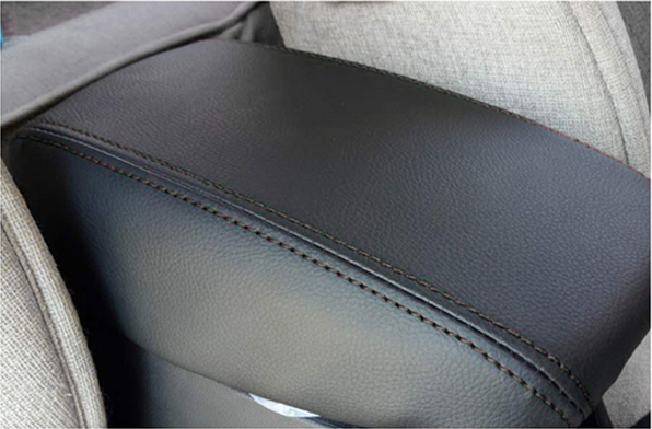 PU Leather Car Central Armrest Box Cover Center Console Protection Case Microfiber For Hyundai Creta Ix25 2016-2019