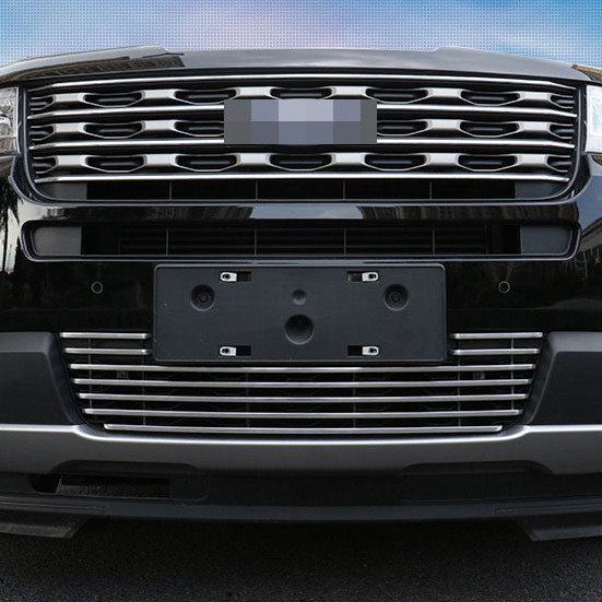 New Aluminium Alloy Car Front Grille Trims Grille Insect For Ford Explorer 2013- 2018 Accessories