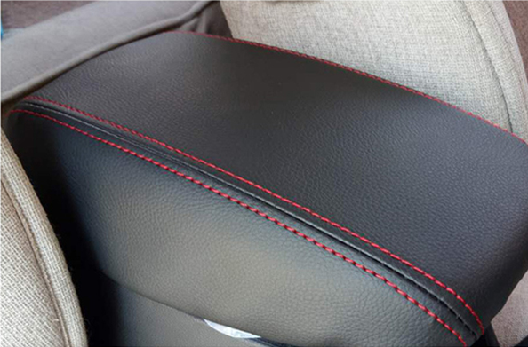 PU Leather Car Central Armrest Box Cover Center Console Protection Case Microfiber For Hyundai Creta Ix25 2016-2019