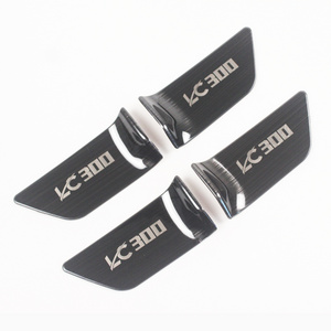 LC300 Stainless Car Interior Door Handle Bowel Cover Trims For Toyota Land Cruiser 300 2022 2023 Accessories