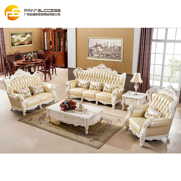 American Style Genuine Wood Sofa for Home Furniture