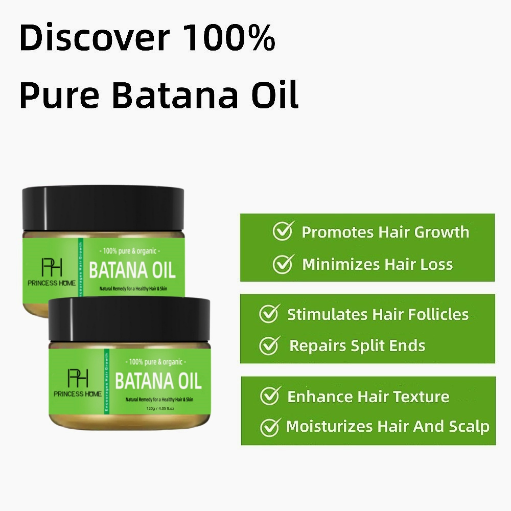 Manufacturers Wholesale 120g Pure Natural Anti Loss Hair Regrowth Batana Oil Private Label Organic Batana Oil for Hair Growth