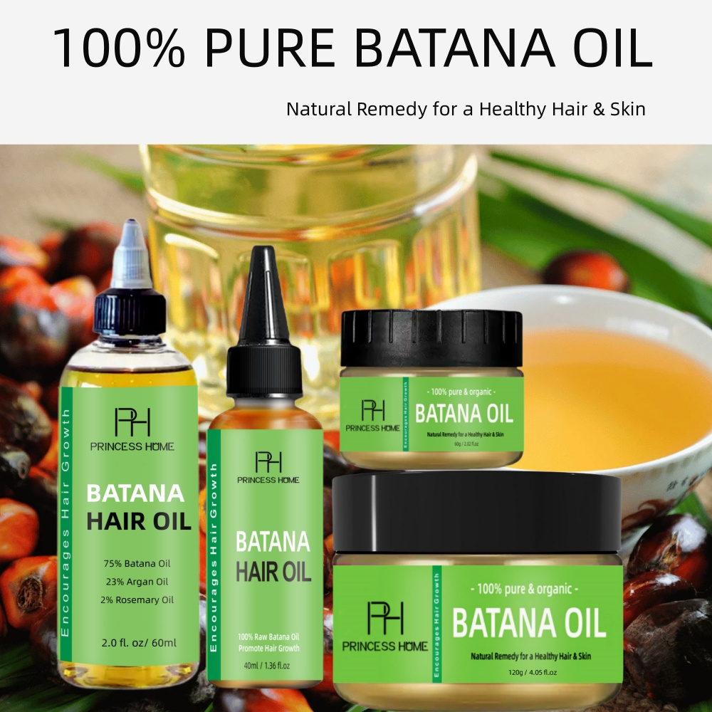 Manufacturers Wholesale 120g Pure Natural Anti Loss Hair Regrowth Batana Oil Private Label Organic Batana Oil for Hair Growth